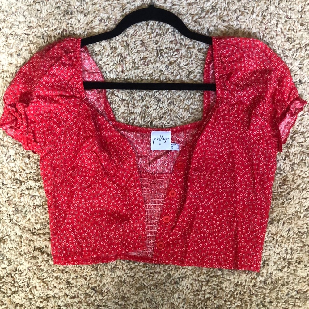 Cropped Button Up